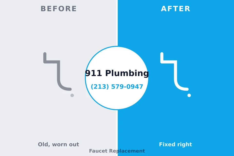 Before and after: plumbing company Sunray, TX
